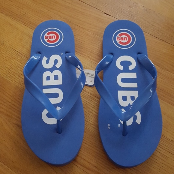 cubs flip flops